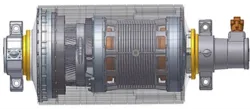 תוף ממונע למסועים (Motorized Pulley)